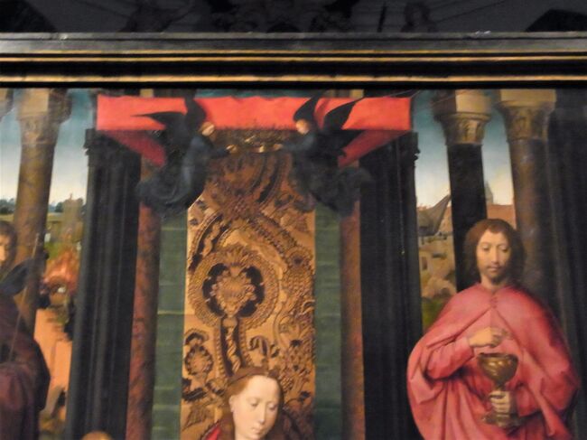 メムリンク作<br />マリア・ヨハネ祭壇画（聖カタリナの神秘の結婚）, 1479年