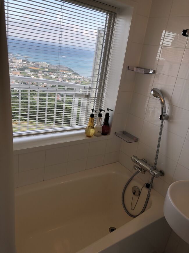 バスルームからの眺めもgood