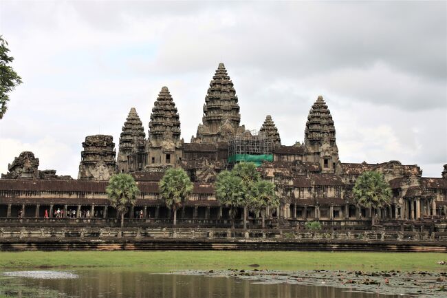 アンコールワット全景です。