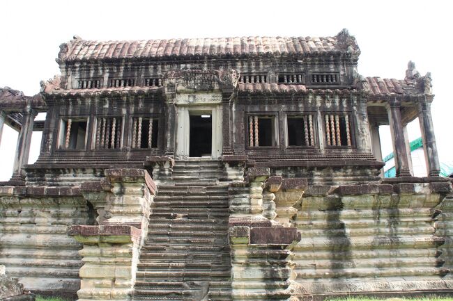 アンコールワットの北部図書館で、私が撮影しました。