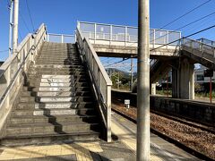 忠海駅の階段です。