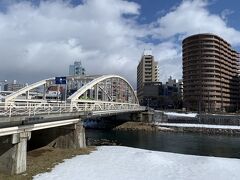 盛岡のシンボル、開運橋