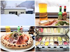 朝食のあとは
第一寶亭留グループが経営する
ピザ＆ジェラートのお店、
雨ノ日と雪ノ日に寄りました。

サーモンや生ハムが大量にのった
いちばん人気の贅沢ピザを
頼みましたが、案の定、
3分の一でギブアップ。

テイクアウト用に
箱に入れてもらったら
これがまたデカイのなんのって。

ウーバーイーツの
リュックがあったらな～と思った
定山渓の昼下がり。
ご覧いただき
ありがとうございました。