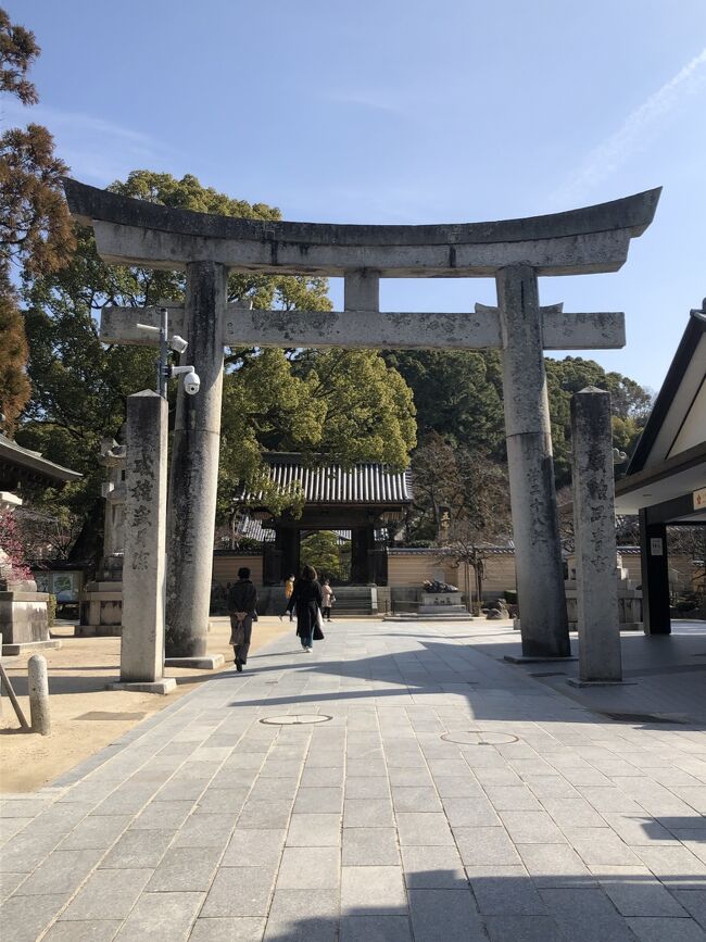 素敵なレトロタウン門司を後に大宰府天満宮へ。1時間半ほどで到着。