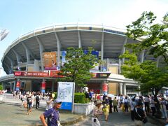 社稷野球場。ロッテ・ジャイアンツの本拠地。