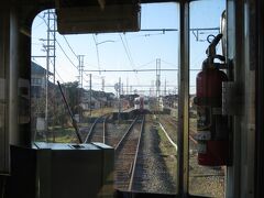 川跡駅で乗り換え