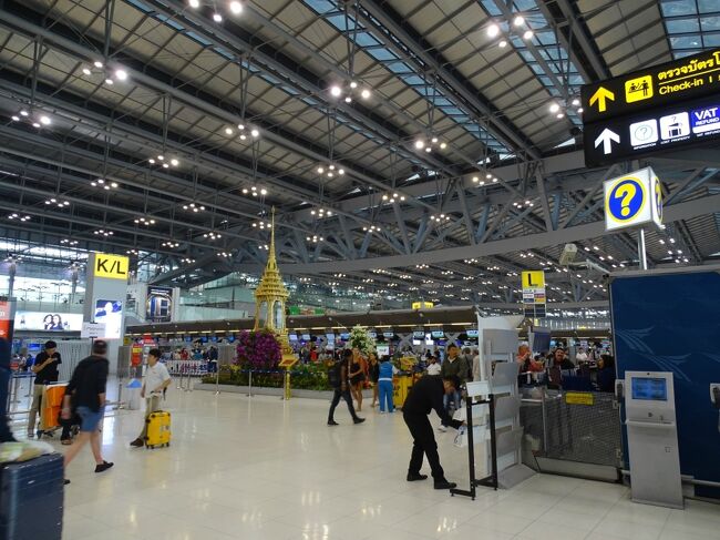 バンコク出張最終日は朝から空港へ向かう。
