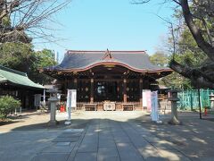 渋谷氷川神社を参拝。御祭神は素盞鳴尊、稲田姫命、大己貴尊、天照皇大神の四柱。渋谷最古に神社だそうです。