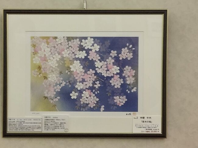 版画 宇野千代 若木の桜 [新品未使用]