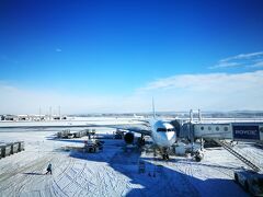 初めて見た雪化粧の空港「札幌・新千歳空港」