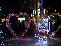 さっぽろ雪まつり すすきの会場の氷彫刻