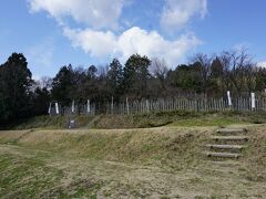 着いたよ石田三成の本陣。
ここから見える関ヶ原古戦場の景色が楽しみ。