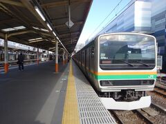 行きは普通の東海道線で向かいました。
