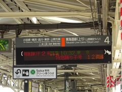翌朝チェックアウトして、熱海駅から特急踊り子2号で東京に戻ります。