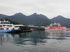 宮島側の桟橋に到着です。