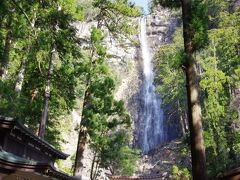 那智大滝まで歩いてすぐでした。青岸渡寺と那智飛龍神社では御朱印はオンデマンドで手書きでした。