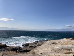 十津川の通行止めから3時間半ほど走って、白浜の千畳敷までやってきました(^_^;)