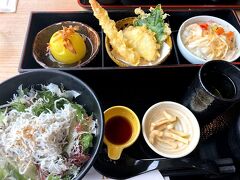 １２時半ごろ到着したのでさすがに
PA内のレストランは混んでいて
１５分ほど待ちました。

私は淡路玉ねぎご膳1,380円

正直そんなに美味しくなかった…