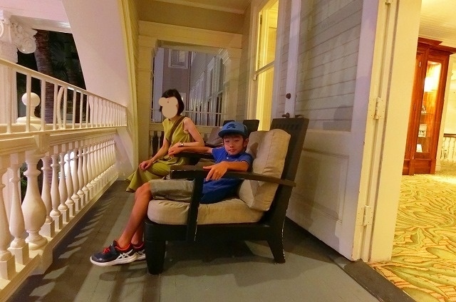 ２階のテラスにでてみました。<br /><br />T君かっこいいね～(^^)