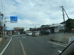 兵庫県に入りました
浜坂駅前です