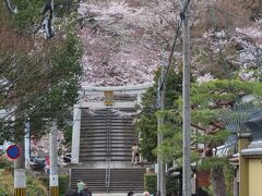 宗忠神社の鳥居
　
近くまでは行ってみなかったものの　
きれいだなと思って　
帰ってきてから調べてみました

黒住教の教祖である黒住宗忠を祀る神社だそうです　

正直言って　「誰　それっ？」て　感じ