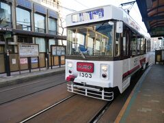 新地中華街駅は1系統と3系統の2路線が通っているので観光にも便利。
1系統の赤迫行きに乗って向かったのは…