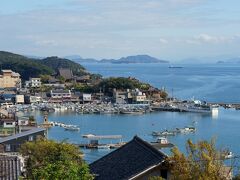 高台のお寺（医王寺）からの眺めが綺麗だよ。と福禅寺で伺ったので行ってみることに。

街が一望できました。