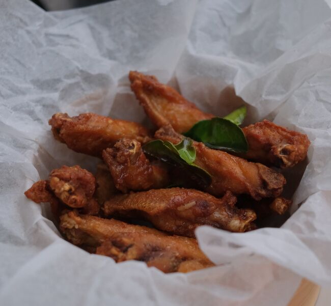 これは鶏肉を揚げたもの【ガイトーツ】