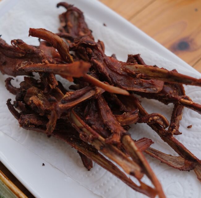 アヒルの嘴揚げ