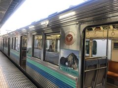 7時7分、熱海駅着。JR伊東線伊東駅行きに乗り換える。伊豆急行の列車だ。