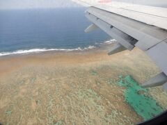 やっと石垣島島　到着！
なにこれ！
赤土がすごい流れ込んでいる
土に追われた珊瑚が悲鳴を上げている！！！