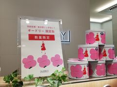 オードリーの限定缶。
お店の人に伺ったところ、昼にはなくなる人気商品！