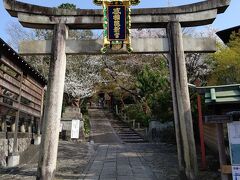 15:28　粟田神社
京都の東の出入口である粟田口、旅立ち守護・旅行安全のご神徳で有名

思いのほか暑く疲労感がありますが、頑張って石段を上がります

