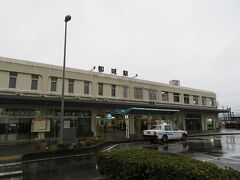 乗換えの空き時間散歩
駅に無料レンタサイクルがあるようでしたが、雨でした。