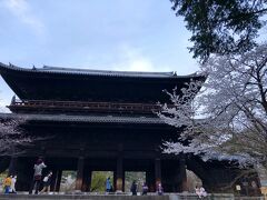 暗くなる前に近くの
南禅寺へ

早足で通り抜けただけだけど
こちらも
満開です！

