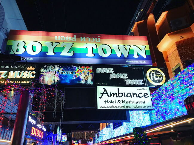 いきなり夜です。<br />ビーチの後はゲイの集まるサウナに行き、帰ってくると夜になってるからです。ボーイズタウンは10年前は栄えてましたが、ここ1～2年はそうでもなさそうでした。