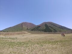 西の原から男三瓶山と子三瓶山♪