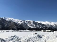 白馬村の風景