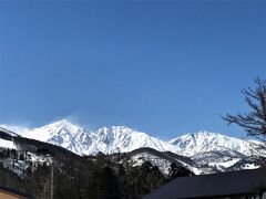 深空からの白馬三山
