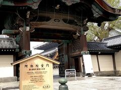 JR京都駅に近い門は、こちらの『阿弥陀堂門』です。

『阿弥陀堂門』から『お東さん 』にお詣りさせて頂きました。