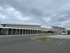 雨の中、とままえ温泉ふわっとへ到着