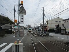 終点の文珠通電停で下車。
ちなみに「文珠通」の地名の由来は、これから参詣する竹林寺の本尊・文殊菩薩に因むとのこと。