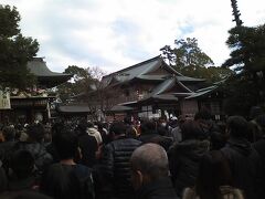 相模国一宮　寒川神社
2011年元旦の様子