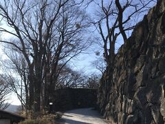 小諸懐古園
小諸城の坂道を登って　神社方面へ