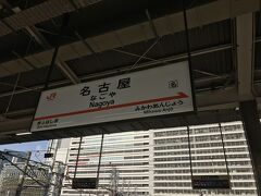 3時間以上かかって名古屋に到着。
ここでお土産買おうかなーと思っていたら、