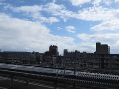 13:50　高岡駅側の駐車場に到着。