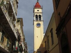 聖スピリドン教会　２９日の午後５時３３分　夕食前の散歩　昨日の写真と２時間違い