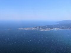 大間崎と弁天島。