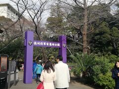 徳川将軍家墓所公開とある紫の門をくぐり抜けて墓所へ