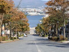 有名な「八幡坂」さっきの坂との違いがわかりません(^^ゞ